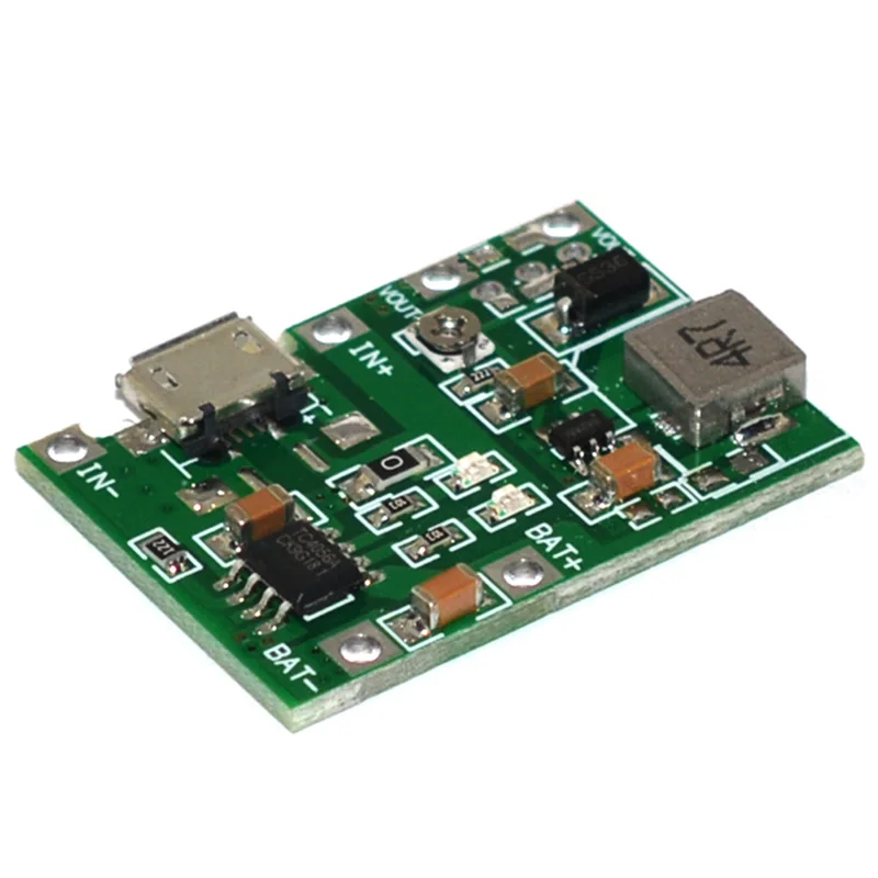 USB Lithium 3.7V Battery Charging Module 4.2V Boost Step Up 5V 9V 12V 24V