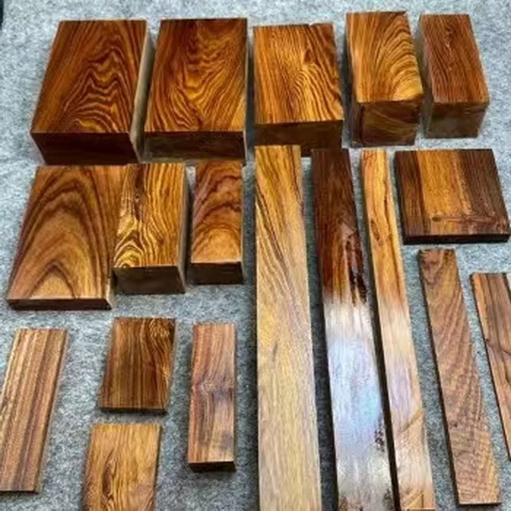 1 قطعة الصحراء الحديد الخشب عالية الكثافة نحت لوحة اليدوية DIY سجل المواد سكين مقبض الحرف إنتاج المواد الخام #5