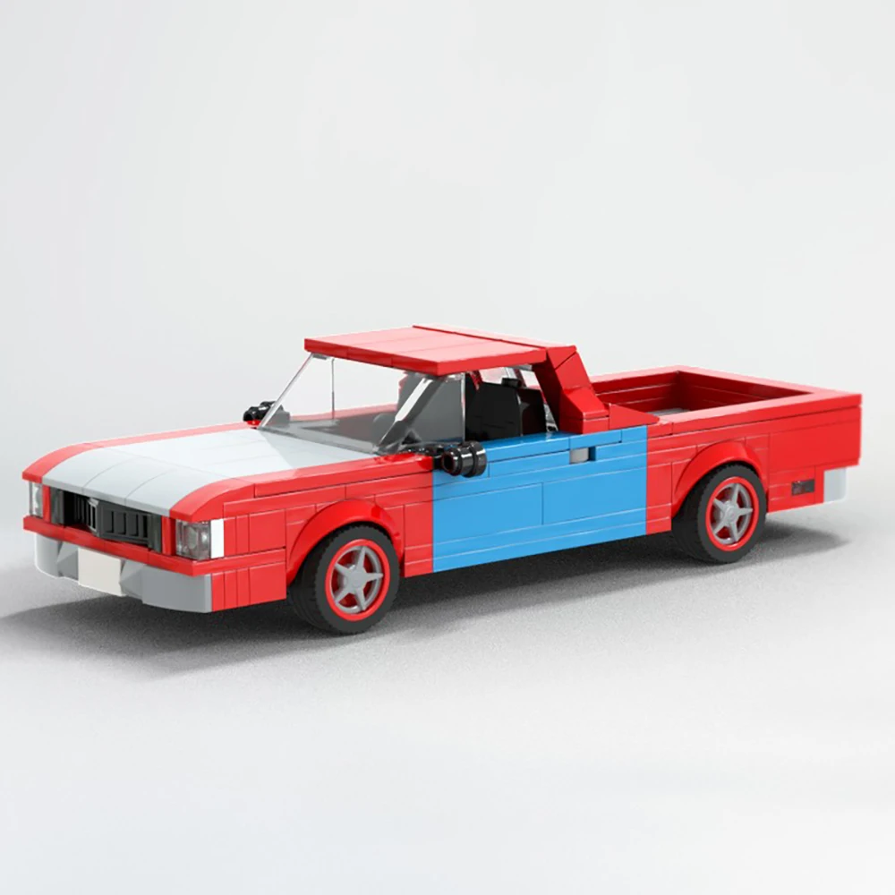 

Конструктор MOC Speed Champion: Классическая гоночная машина для детей, развивающая технологичная игрушка, подарок