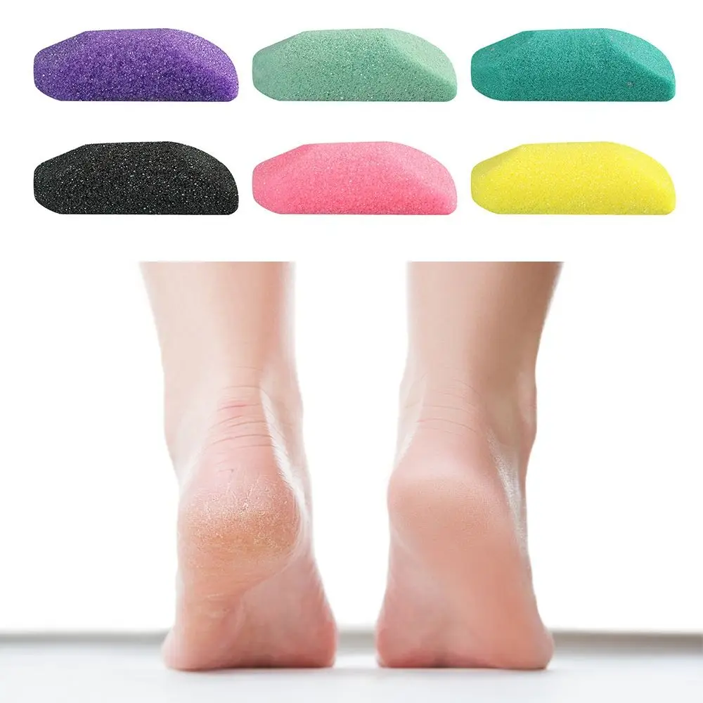 2 Sided Pumice Stone with Uniform Structure Gentle Exfoliation Hard Skin Callus Remover Stone Polyurethane