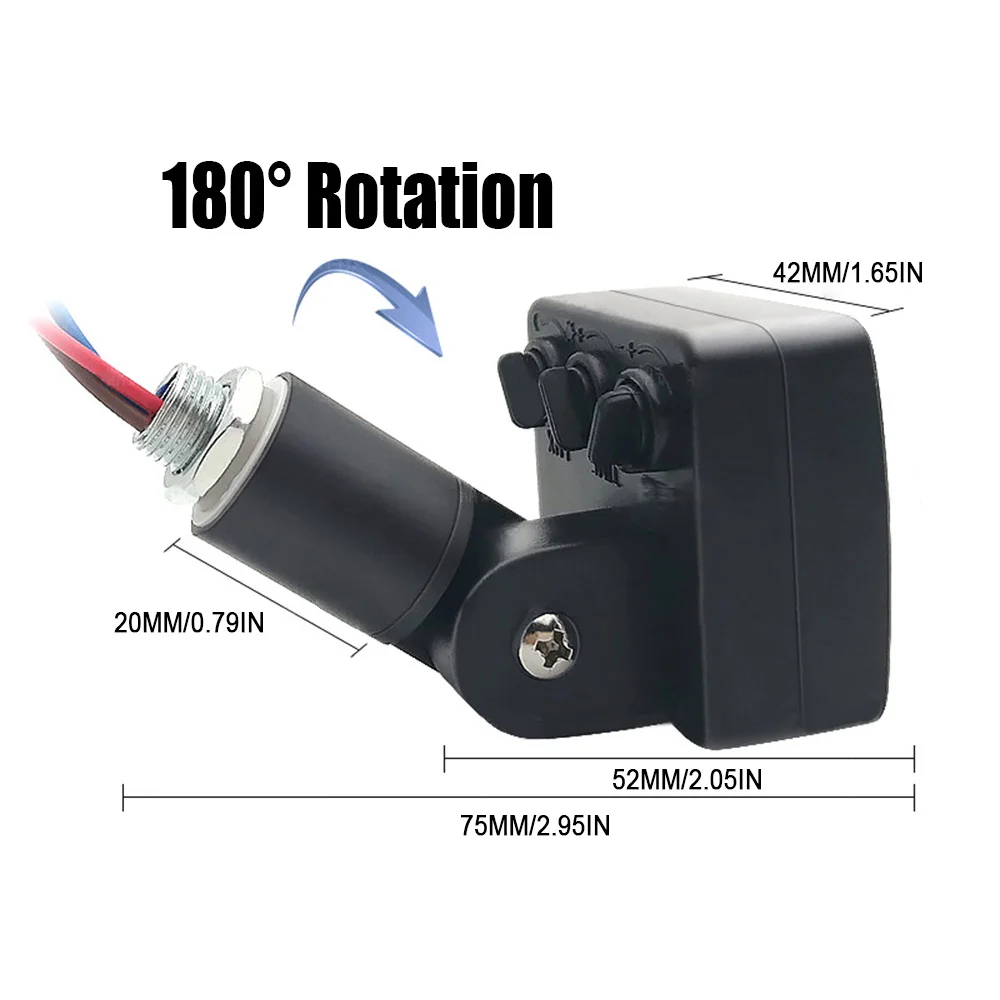 Mini Sensor de Movimiento Infrarrojo de luz de Inundación LED PIR Sensor de Movimiento Detector impermeable Al Aire Libre 85-265V IP65 Sensor de Movimiento ajustable