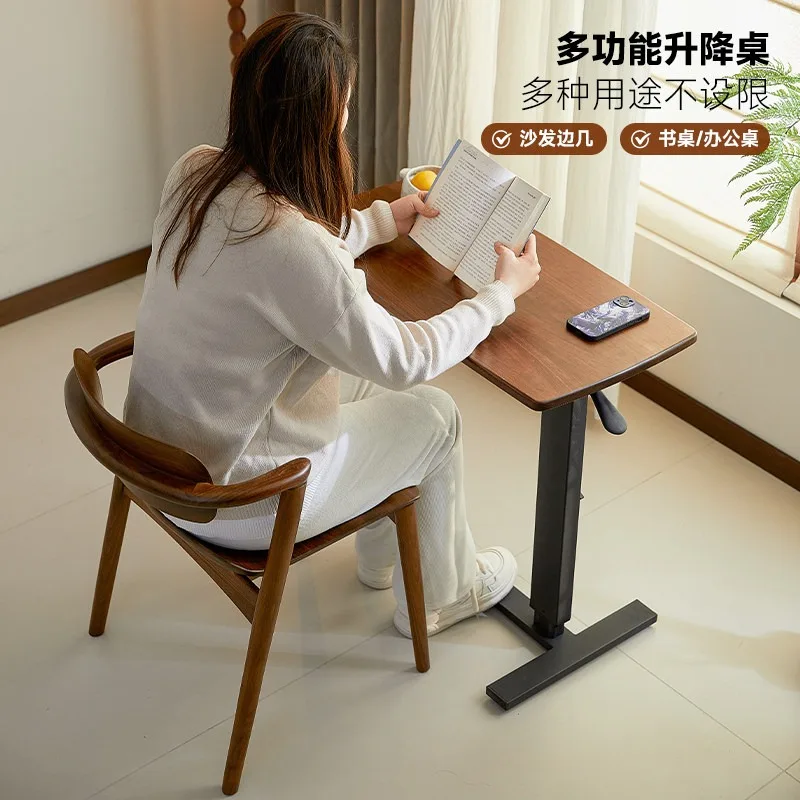 Computer Lift Desk Movable Lazy Study Table Home Sofa Bedside Table