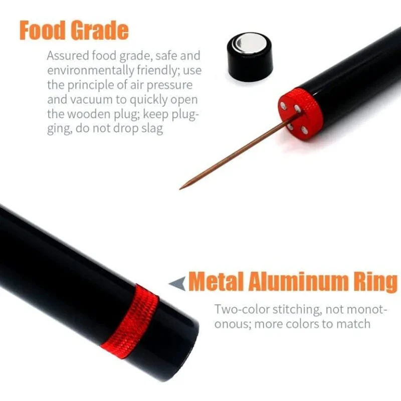Air Pump Wine Bottle Opener Red Wine Corkscrew Wine Opener Wine Tools Kitchen Products Performance Cork Remover - view 3