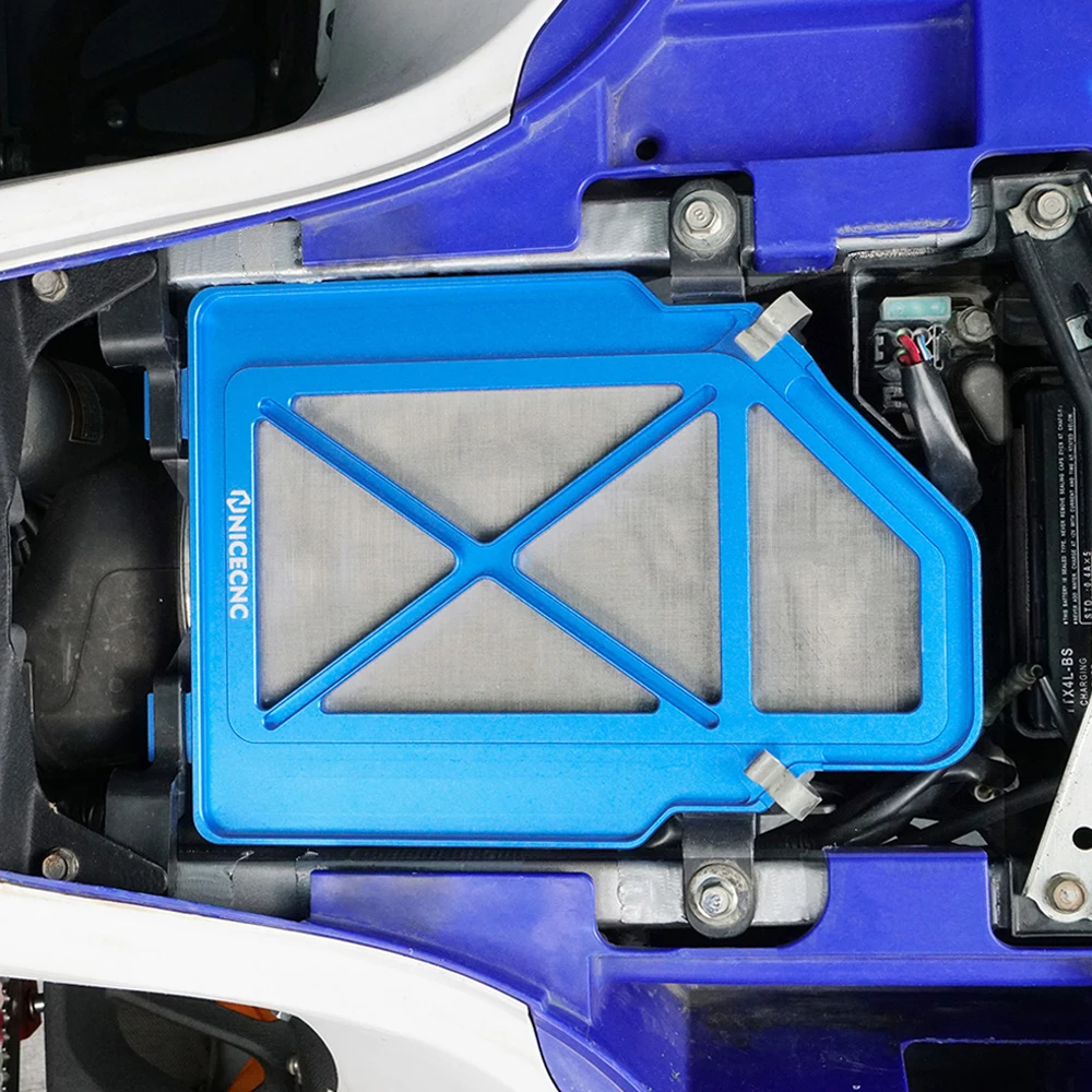 NICECNC YFZ450 R tapa de caja de aire Protector de tapa de aluminio accesorios ATV para Yamaha YFZ450R YFZ 450R 2009-2024 2023 2021