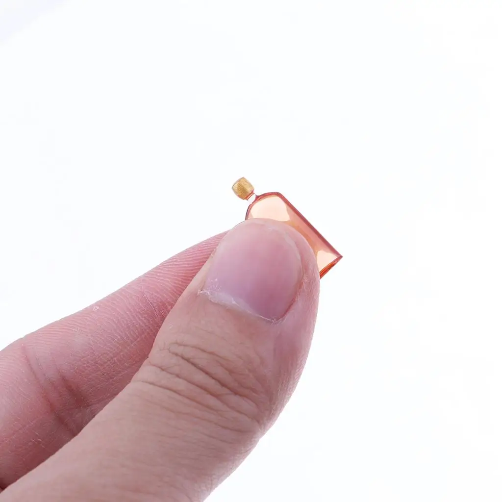 6 조각 세트 소형 위스키 병 모델 인형 집 음식 식료품 주방 요정 정원 장식