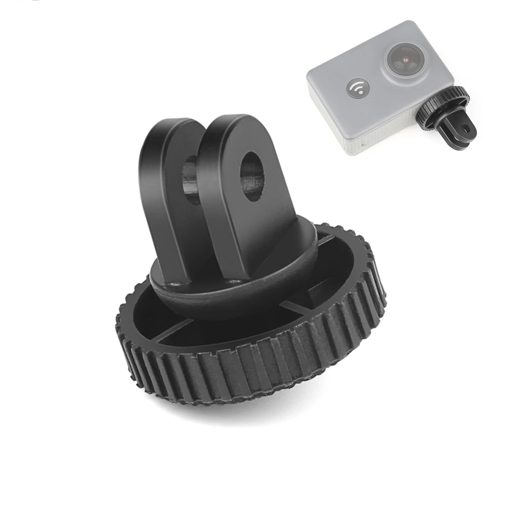 Wholesale Adattatore per montaggio su treppiede Mini ventosa da 1/4 pollici per GoPro Hero 7 6 5 4 Session SJCAM SJ4000 Yi 4K SOOCOO Eken accessori