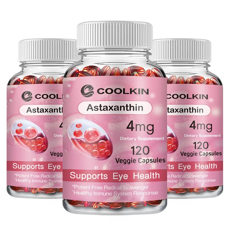 

Astaxanthin - Supports Eye, Joint and Skin Health, Promotes Metabolism and Improves Immunity