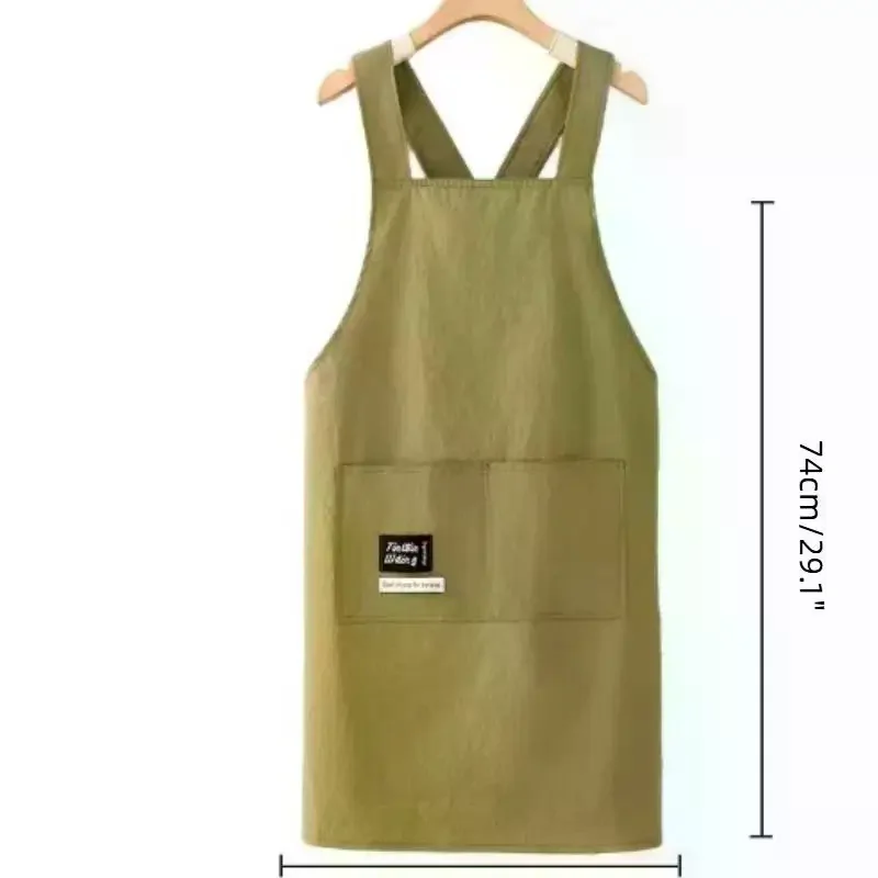 Cooking Kitchen Aprons Breathable Wear Resistant Adult Waist Aprons Anti Fouling Soft Restaurant Work Clothes Home