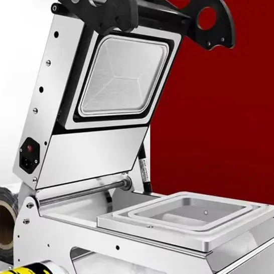 수동 프레스 식품 테이블 플라스틱 트레이 식품 포장 기계 용기 접시 실러 테이크아웃 식품 밀봉 기계