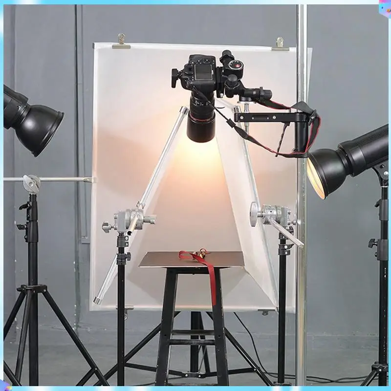 

N93R 3X металлическая сверхмощная ручка C-типа для фотосъемки Волшебная головка Монтажный адаптер для проигрывателя для световой подставки