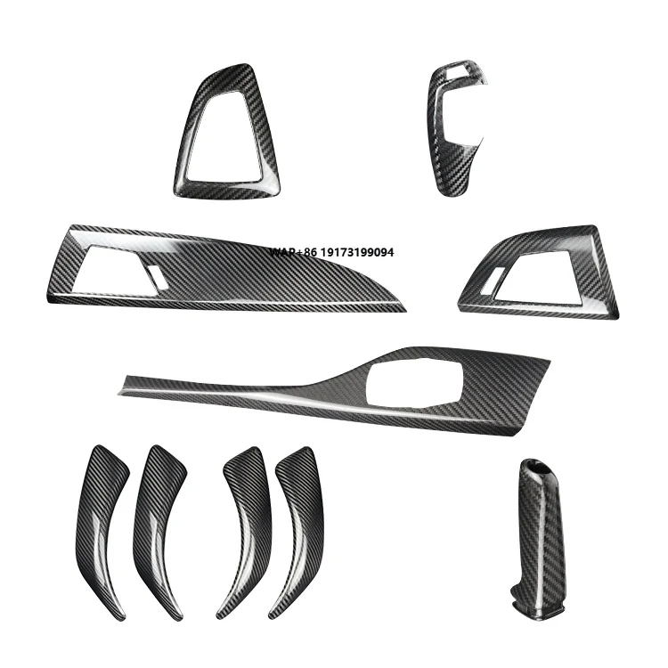

ES F20 RHD Right Carbon Fiber Interior Trims Interior Accessories Dashboard for B-MW