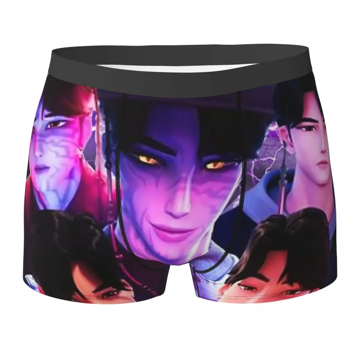 

Huntrix Girl Dinner Jinu Kpop Demon Hunters Villain Нижнее белье Сумка Модные боксеры Шорты Трусы Сексуальные мужские трусы
