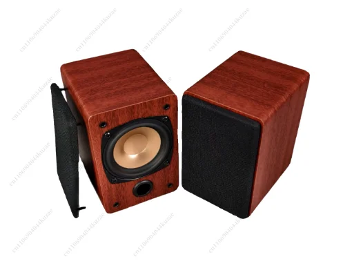 15–30 W, 4/8 Ohm, 93 dB, 3-Zoll-Vollbereichs-2.0-Lautsprecher, passiver HiFi-Desktop-Lautsprecher in Audiophile-Qualität für zu Hause, Front-Surround-Sound