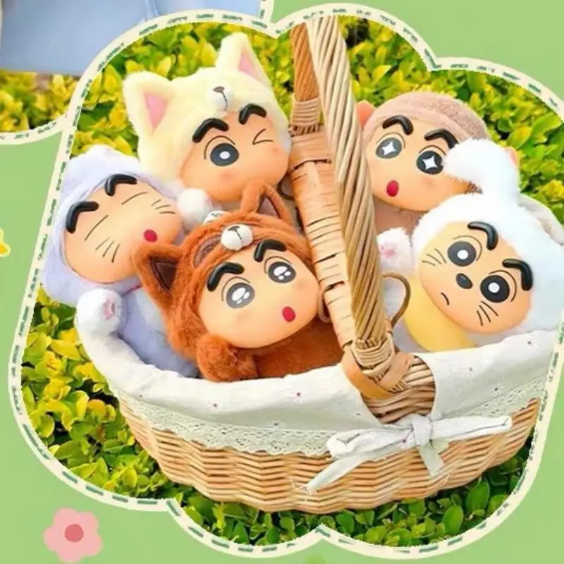 

Аутентичный 52 игрушки карандаш Шин Чан с большим хвостом виниловая лицевая слепая коробка модная кукла ручной работы милая девушка подарки-сюрпризы на Рождество и день рождения