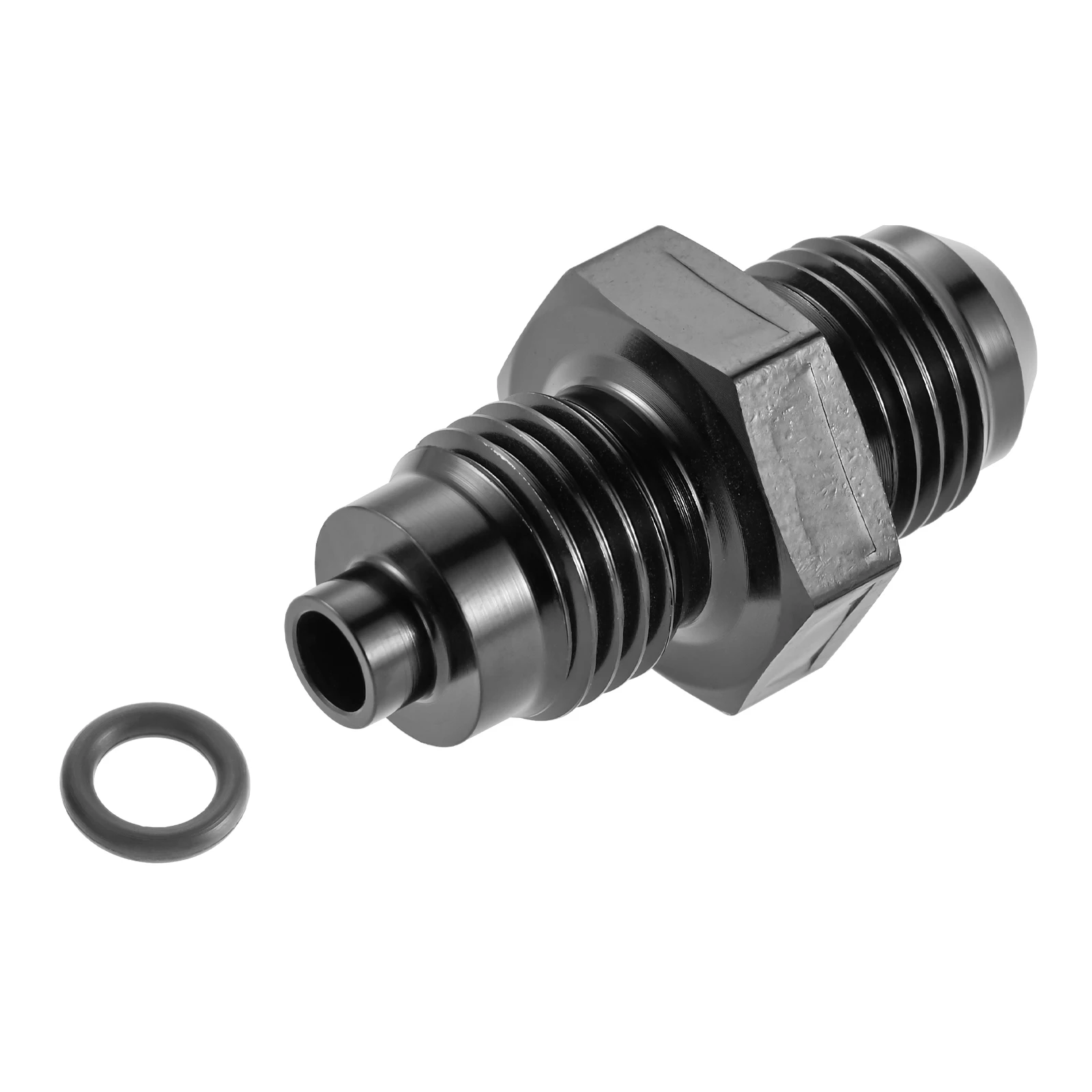 1Pc Aluminum Alloy 6AN Male Flare To M14x1.5 M16x1.5 M18x1.5 O Ring Seal High Pressure Power Steering Adapter Fitting Connector