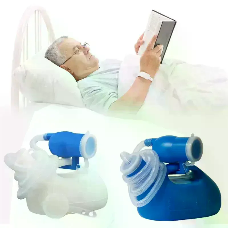 Portable Urinal Pee Bottle 2000ML For Men And Women Spill Proof Unisex Potty For Home Camping Car Travel Accessories 1 Piece