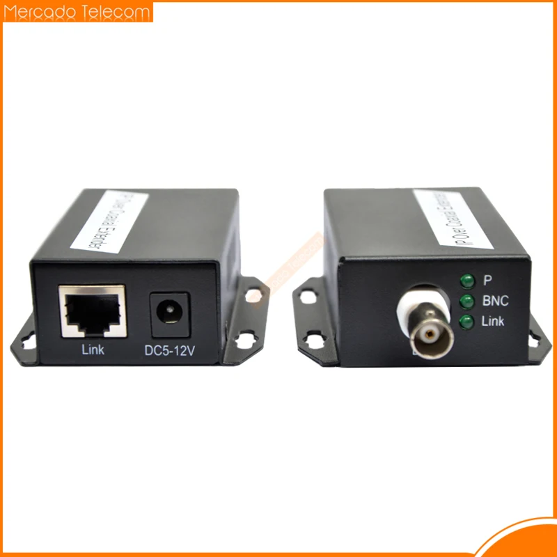 IP Network to Coaxial Extender Transfer from Net Cable Transmission to Coax Line 500M Ethernet RJ45 Converter for CCTV camera