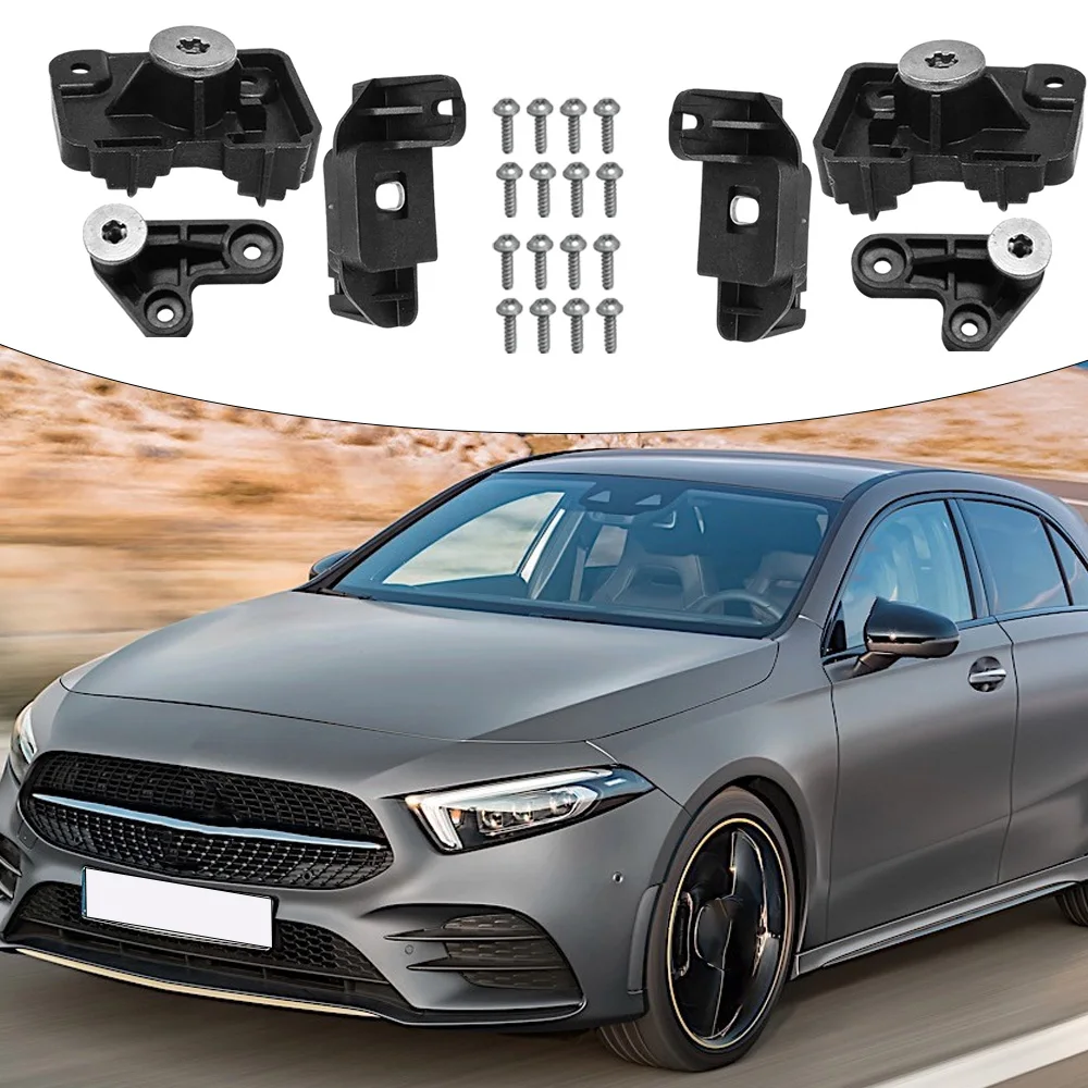 

For Mercedes-Benz A Class W177 2019-2022 CLAClass W118 C118 2020-2023 Front Headlight Bracket Repair Kit A1778201701 A1778201801