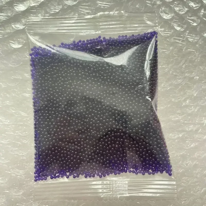 Bulk Large Bag 7- 8mm Water Gel Balls Hard Absorbent Marbles Soak Water Balls Matte Milky White Luminous Bubble Crystal Baby