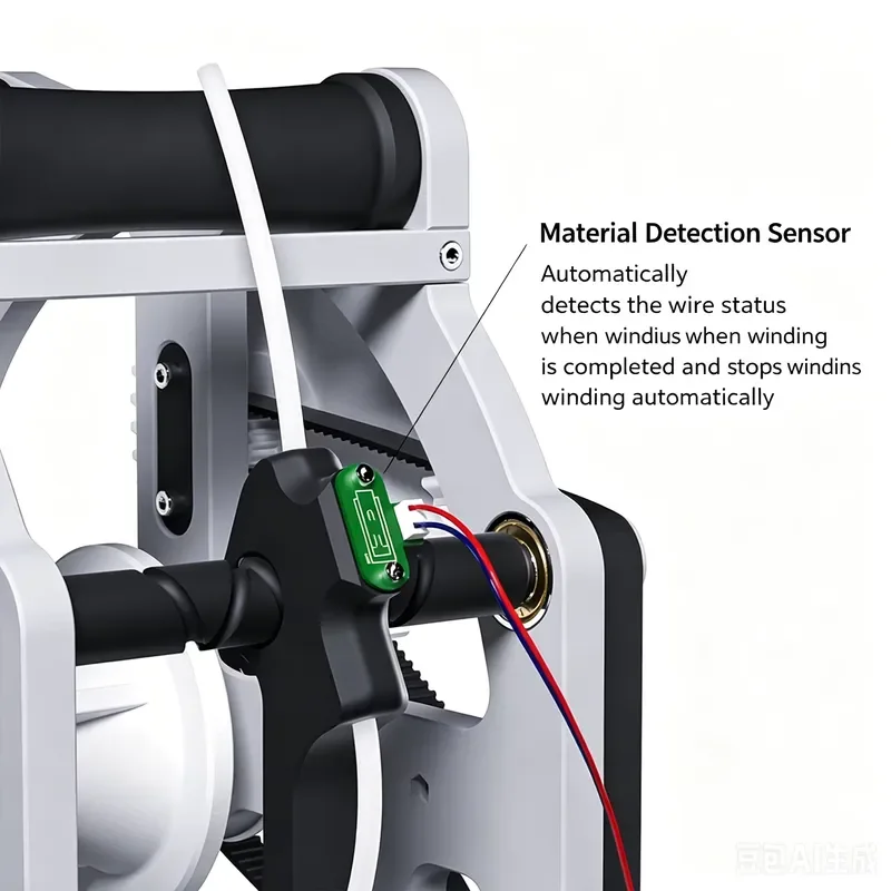 Smart Auto Stop Electric Winder Special For 3D Printing Filament Roll Intelligent Spool Winding Machine