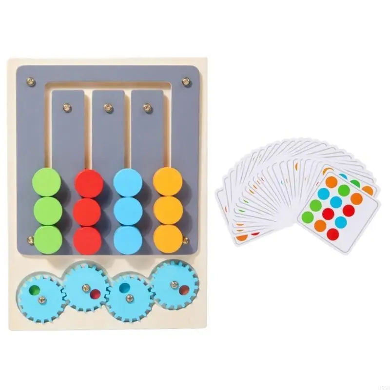 H55B Toddler Logical Game Toy Couleur Forme Match Match Fine Motor Education Supplies