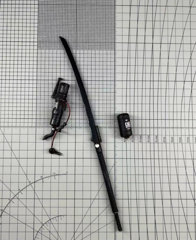 1/6 Scale Combination（abs Material） Model for 12''Waste Soil Style