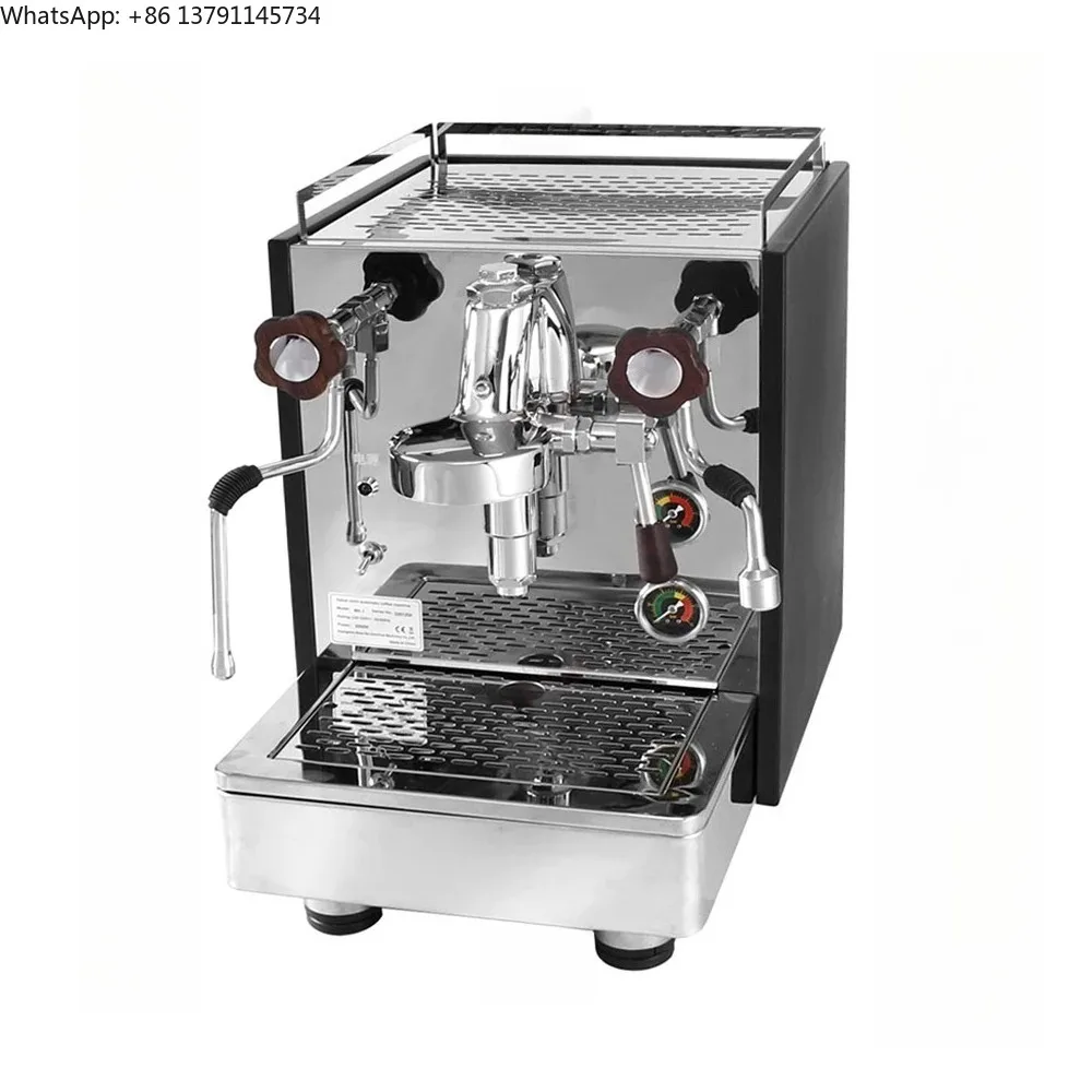 

Coffee Machine Express Coffee Maker E61 Brewing Double Boiler Rotary Pump Copper Pipe 2000W N.W. 32kg 220-240V 50-60Hz