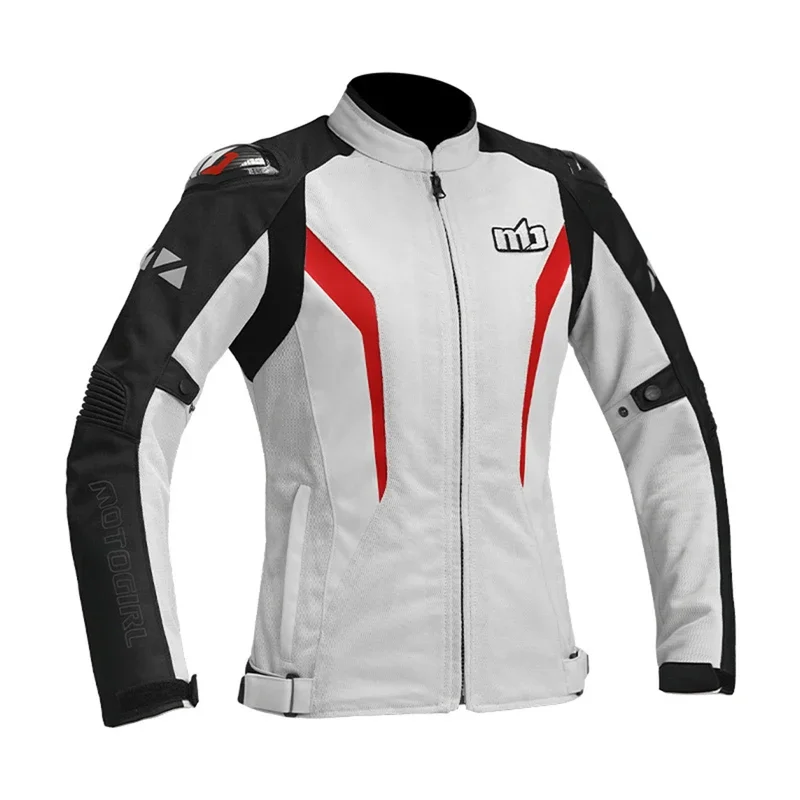 Abbigliamento da motociclista estivo Giacca da ciclismo resistente alla caduta da donna Abbigliamento da motociclista traspirante da corsa Pista femminile