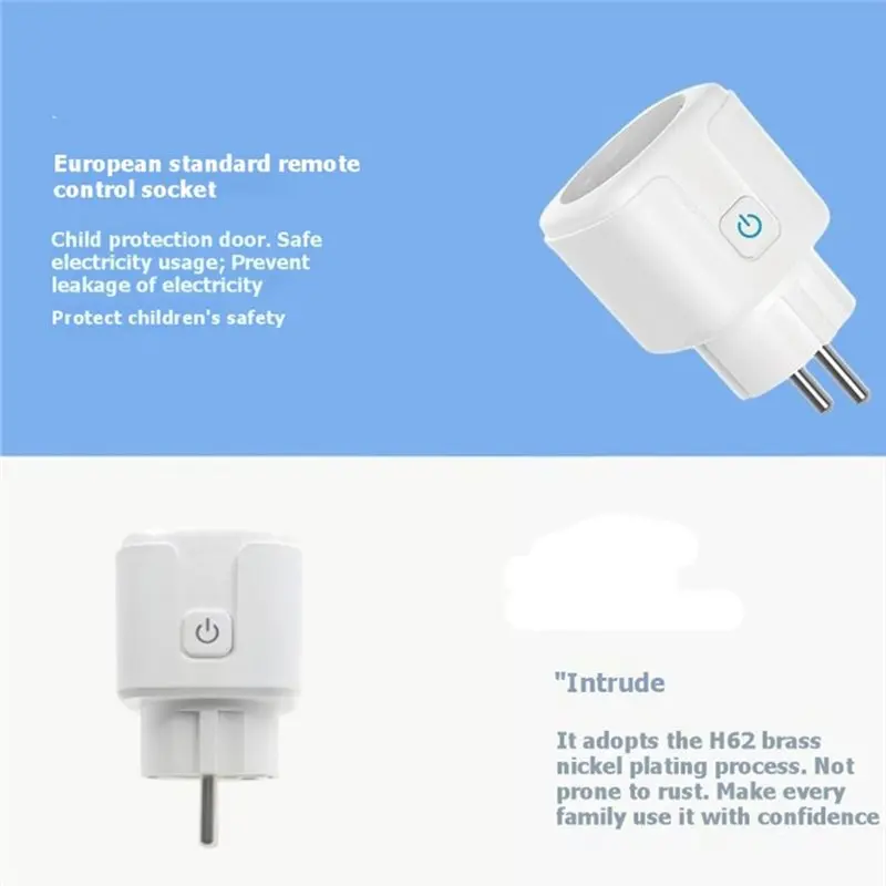 [B24B!】 RF433 Wireless Smart Socket For Lighting Fan TV EU Plug