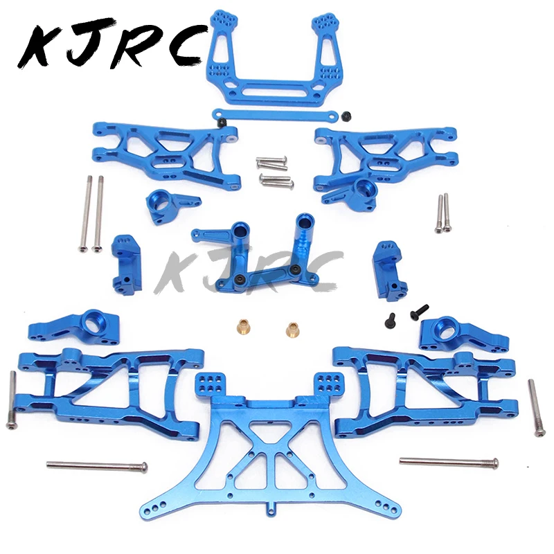 

1 Set Aluminum Alloy Metal Upgrade Chassis Parts Kit For Trxxas SLASH 2WD 1/10 RC Car Truck Parts Accessories W001