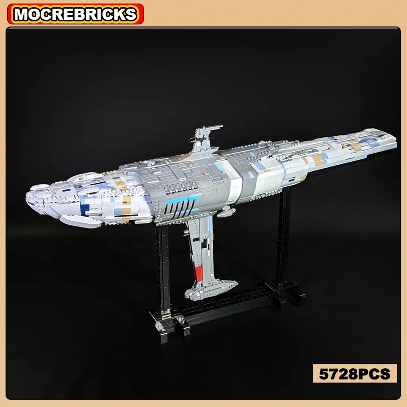 Space Movie UCS Collection MC-75 Star Cruiser Battleship MOC Building Blocks Assembly Model Technology Bricks Kid Toys Gift