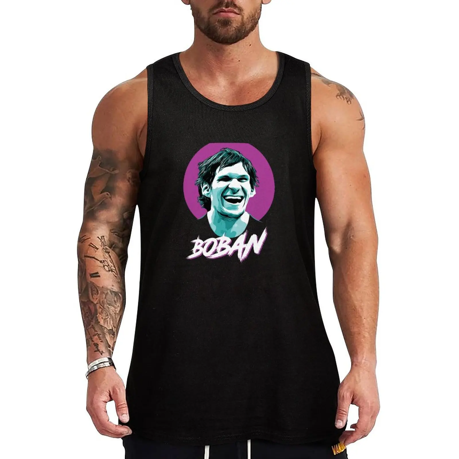 

Boban Tank Top gym shirt man sports t-shirts for men bodybuilding men man vest