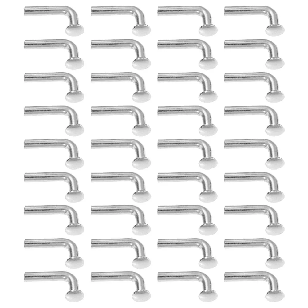 

50Pcs Heavy Duty Galvanized L-Shaped Drop Pin for Pallet Racks Easy Install Secure Reliable Assembly J Bolt Drop Pin