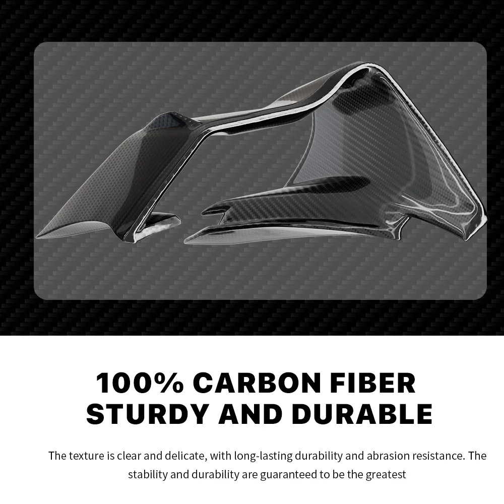 NEW 100% 3k Carbon fiber For Yamaha YZF-R1/R1M 2021-2024 motorcycle fairing fixed wing aerodynamics spoiler wing