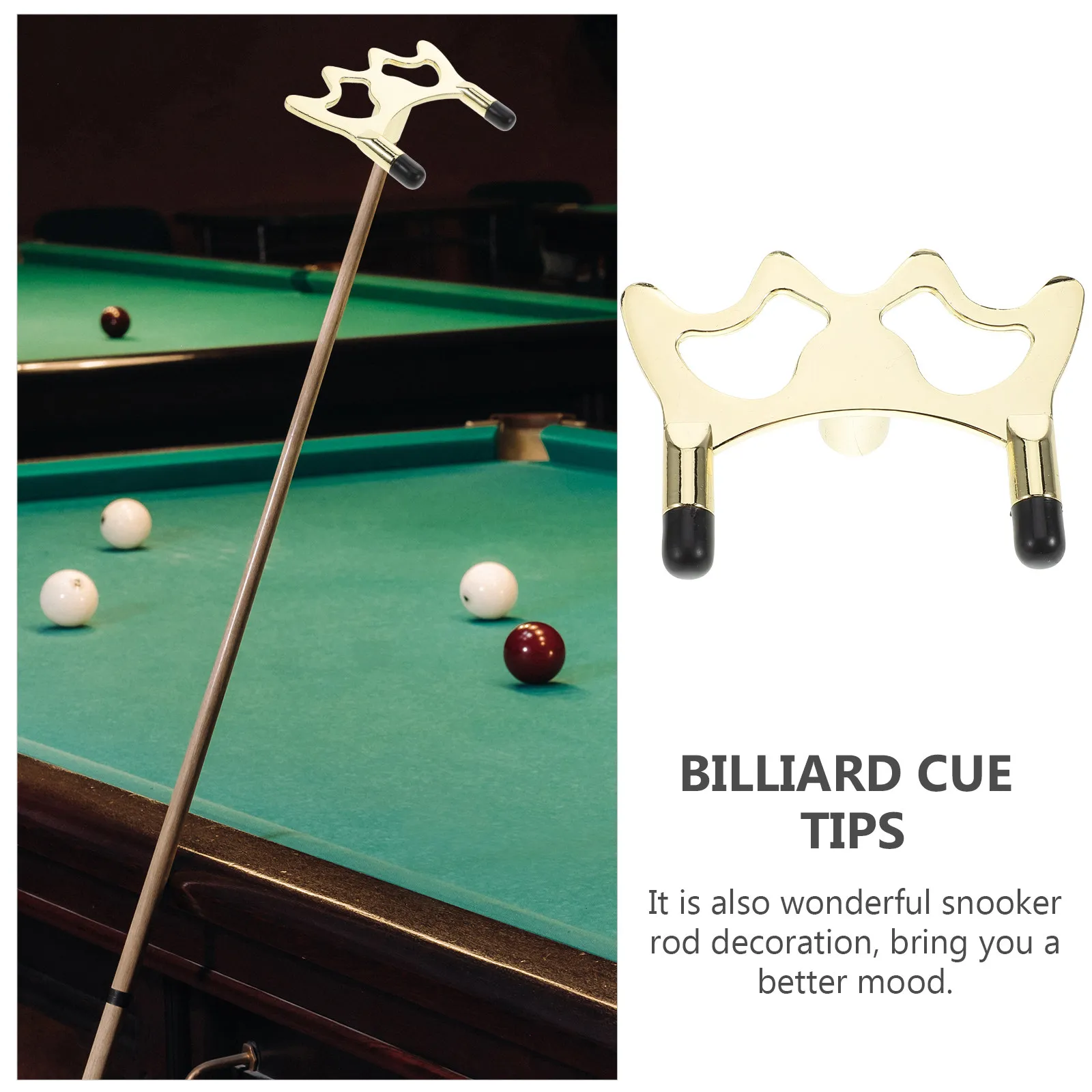 

Pool Cue Bridge Stick Copper Cross Stable High Bridge Head for Pool Table Billiards Accessories Cue Holders Billiard Cues Rest