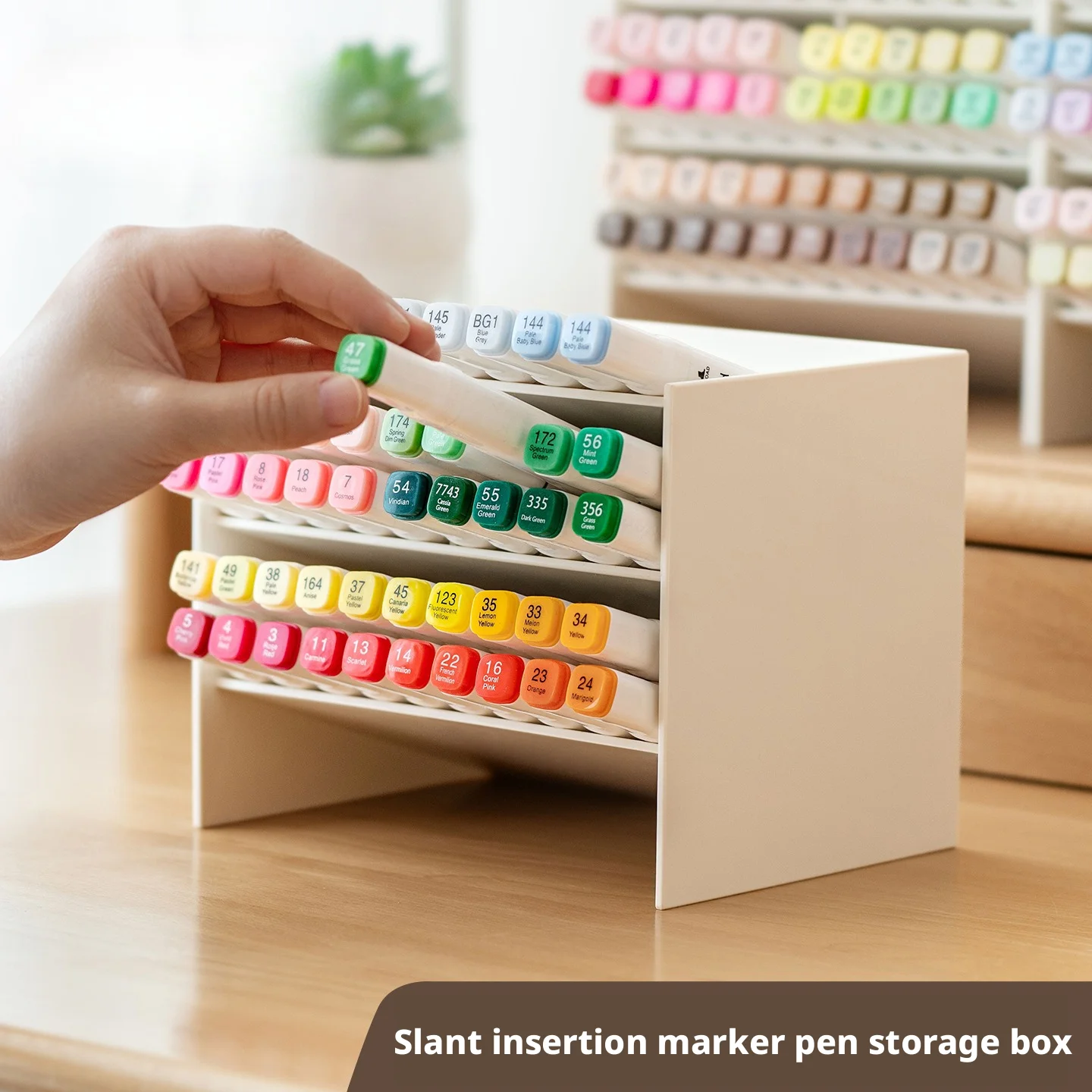 

Настольный ящик для хранения, маркер, канцелярские принадлежности, многослойная диагональная подключаемая отделочная стойка, студенческие канцелярские принадлежности, большая вместимость