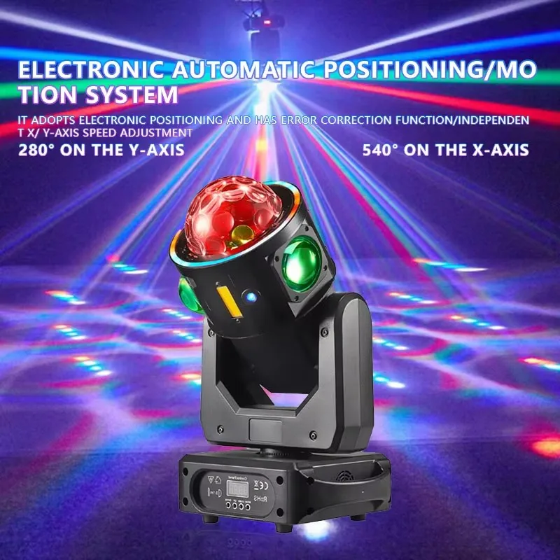 مصغرة بأسعار معقولة جديدة 36 واط Rgbw 2 الأسلحة النحل العين العنكبوت تتحرك رئيس الأحمر الأخضر الليزر ستروب مع جهاز التحكم عن بعد