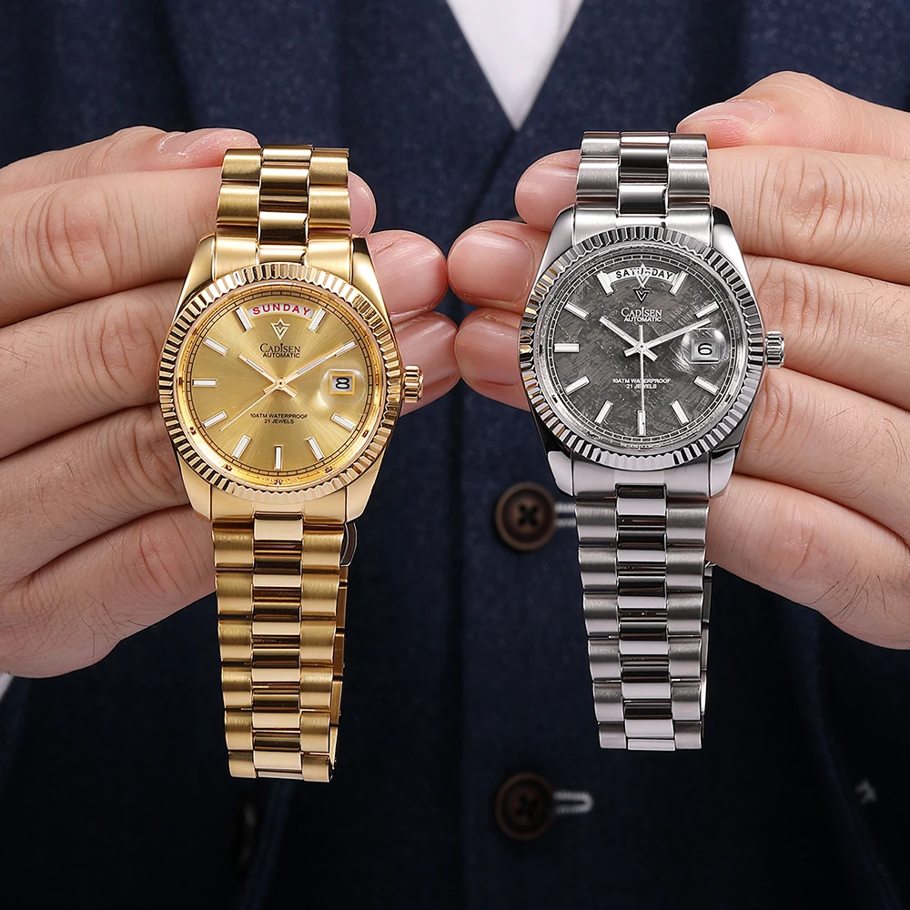 카디센 남성용 스테인리스 스틸 기계식 손목시계 방수 1 - Luxury Watch Grade 리뷰 및 가격