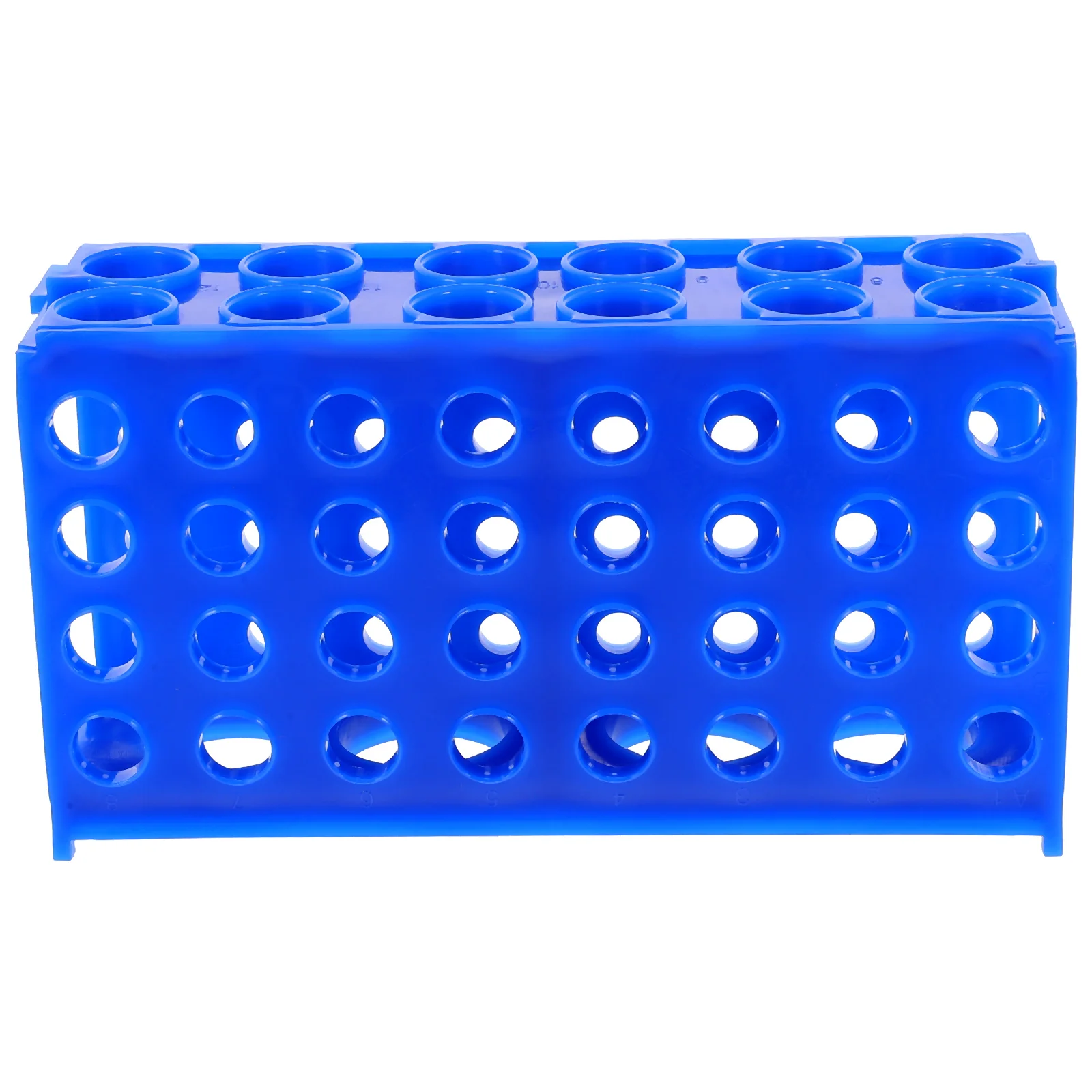 

Test Tube Rack 4 Sided Lab Storage ganizer Sky Blue Sampling Tubes Holder For Chemistry Reusable Tube Stand