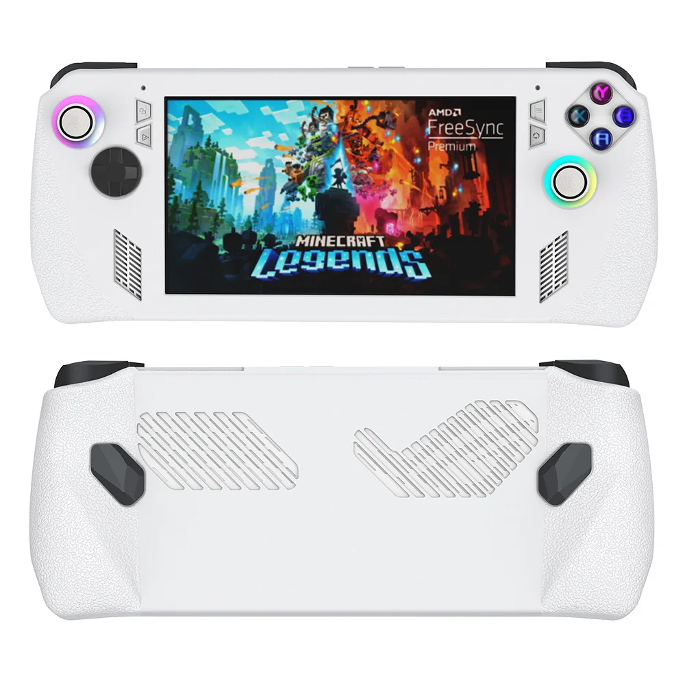 Funda protectora a prueba de golpes con tapas de Joystick, cubierta trasera de PC, carcasa de consola portátil de cobertura completa para Asus ROG Ally