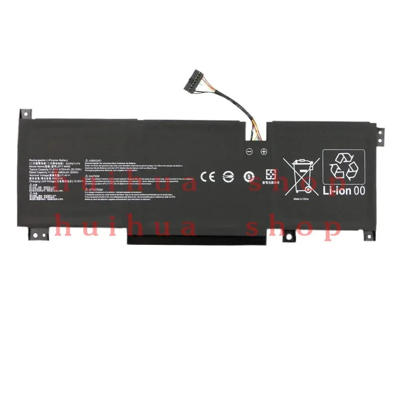 BTY-M492 Battery For MSI Pulse GL66 GL76 Katana GF66 Sword 15 A11U WF66 53.5Wh JM