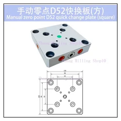 D52-D Zero Point Positioning Manual Chuck