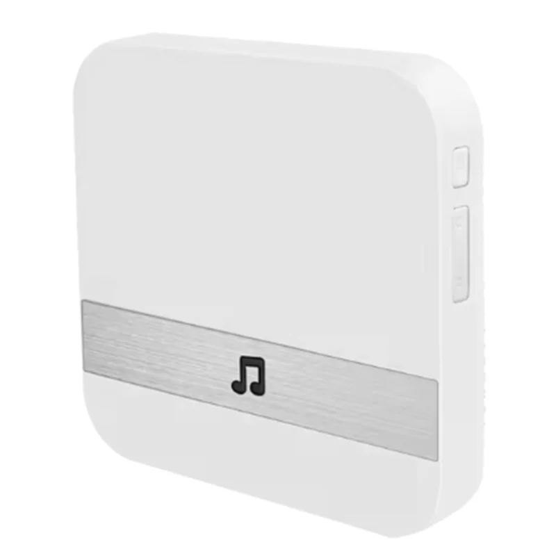 Timbre inalámbrico con batería AA088, timbre de puerta resistente al agua, receptor remoto, botón Digital inalámbrico, enchufe estadounidense