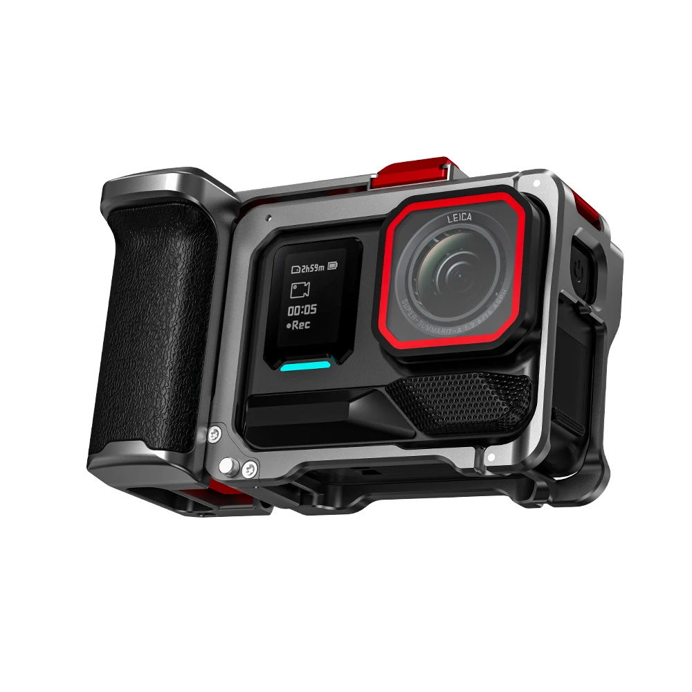 For Insta360 Ace Pro1/2 Camera Grip Sports Camera Protective Bezel Accessory