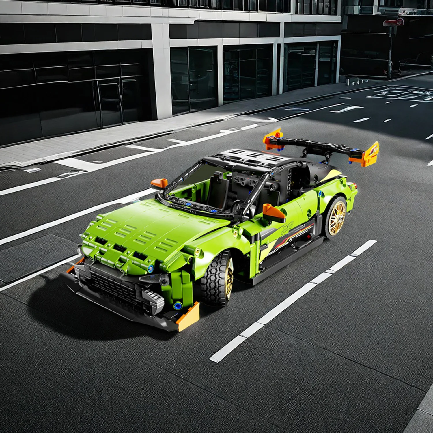 1360 قطعة سباق السيارات التقنية الرياضية اللبنات مجموعات الالعاب تجميع لغز نموذج الطوب الإبداعية مكتب عرض الهدايا #1