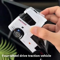 Remote Control Drifting Car Tabletop Toy Alloy Tractor Rc Truck 1/43 2.4g Rc Engineering Trailer Truck With Light And Sound Toys