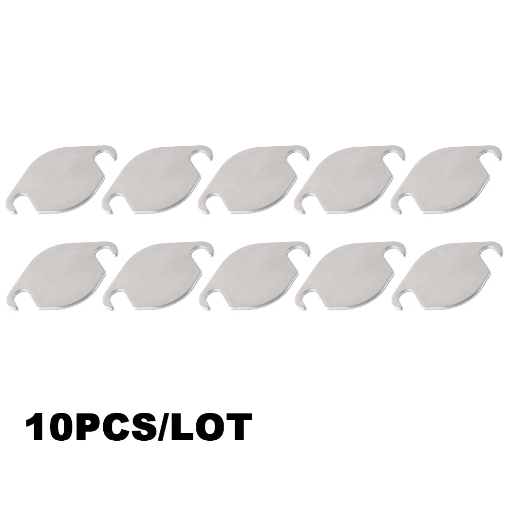 

10 шт./лот, прокладки клапанов из нержавеющей стали для двигателей VW Audi 2.7, 3.0 TDI