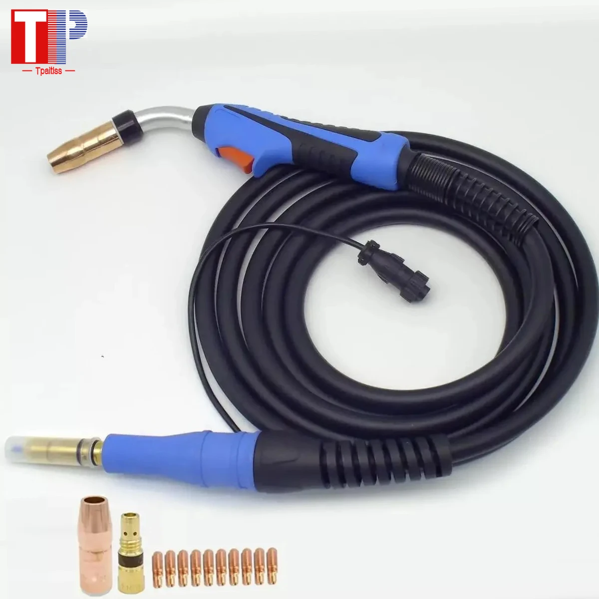 

Пистолет MIG 15 футов 1770037 1770038 Замена для сварочного аппарата AccuLock MDX-250 Millermatic 212,235,250,251,252,255 Mig