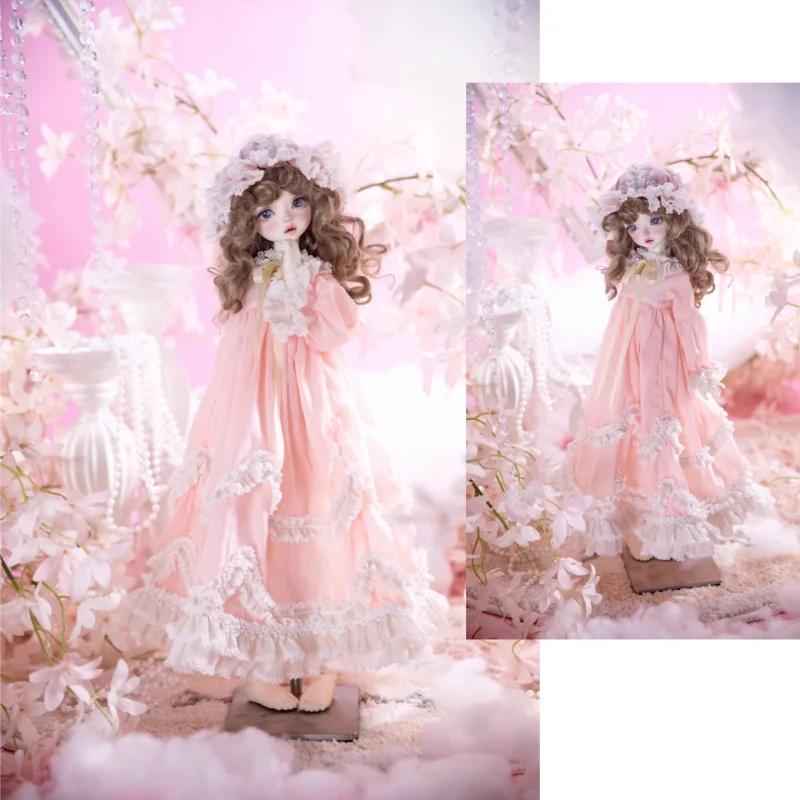 

Одежда для кукол BJD для 1/4 MSD MDD 1/6 Yosd, платье для куклы, ночная рубашка, платье для куклы, подарок, одежда «сделай сам» (без куклы)