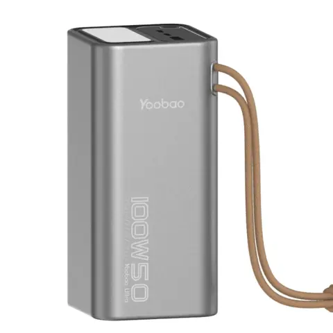 50000mAh PD100W Yoobao batterie externe batterie externe Charge rapide USB C puissant Portable Powerbank pour ordinateur Portable Xiaomi 13 iPhone 14